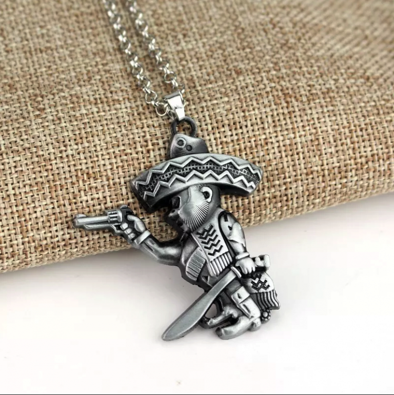 Classic MC Bandidos Pendant Necklace - Image 1