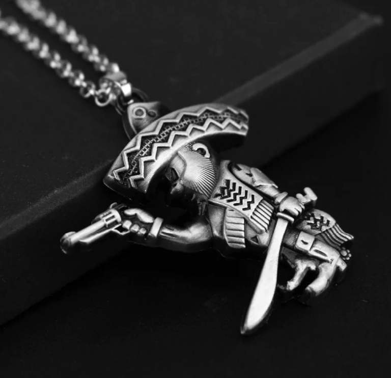 Classic MC Bandidos Pendant Necklace - Image 4